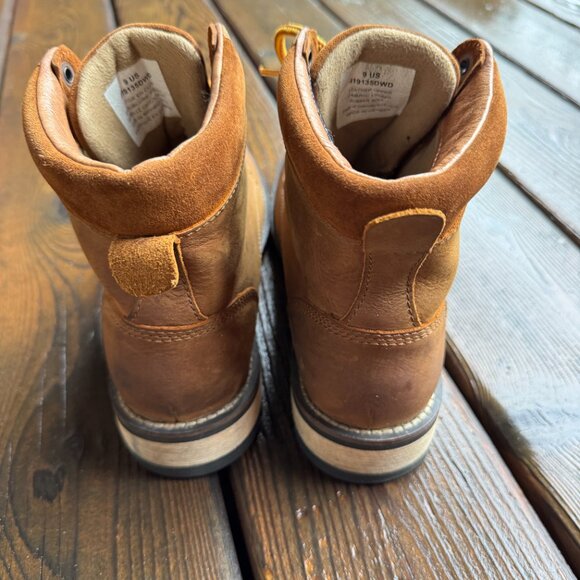 Kodiak Camel Color Waterproof Leather Lace Up Boots in Women's 9 - Picture 9 of 11